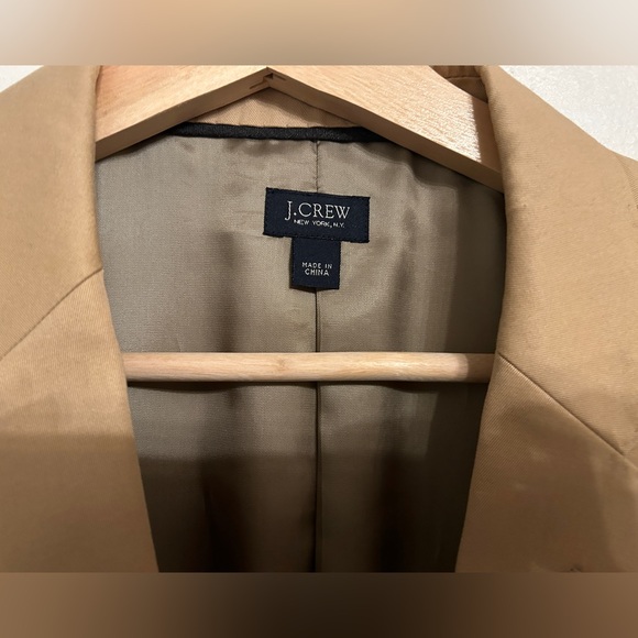 J. Crew Ludlow suit jacket, tan cotton, 40L - Picture 3 of 7